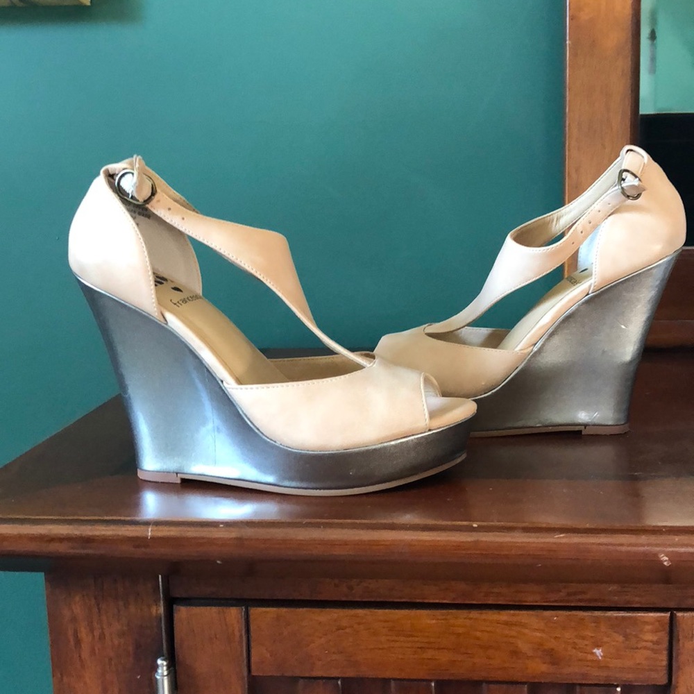 BC Francesa Platform Wedge Sandals